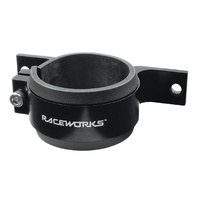 Raceworks Billet Fuel Pump Bracket 60mm Black ALY-001BK