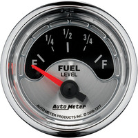 Auto Meter Gauge American Muscle Fuel Level 2 1/16 in. 240-33 Ohms Electrical Each AMT-1217