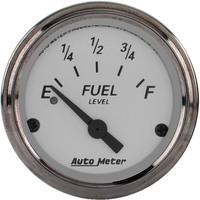 Auto Meter Gauge American Platinum Fuel Level 2 1/16 in. 240-33 Ohms Electrical Each AMT-1906