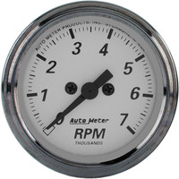 Auto Meter Gauge American Platinum Tachometer 2 1/16 in. 0-7K RPM In-Dash Each AMT-1994