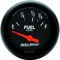 Auto Meter Gauge Z-Series Fuel Level 2 1/16 in. 73-10 Ohms Electrical Analog Each AMT-2642