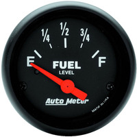 Auto Meter Gauge Z-Series Fuel Level 2 1/16 in. 240-33 Ohms Electrical Analog Each AMT-2643
