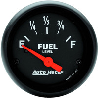 Auto Meter Gauge Z-Series Fuel Level 2 1/16 in. 240-33 Ohms Electrical Analog Each AMT-2643