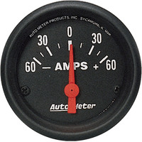 Auto Meter Gauge Z-Series AMMETER 2 1/16 in. 60A Electrical  AMT-2644