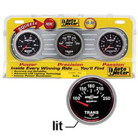 Auto Meter Gauge Kit Sport-Comp Boost Pressure Exhaust Pyrometer Transmission Temperature Kit AMT-3601