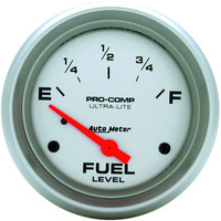 Auto Meter Gauge Ultra-Lite Fuel Level 2 5/8 in. 240-33 Ohms Electrical Analog Each AMT-4416