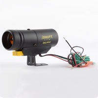 Auto Meter Shift Light AMBER PEDESTAL Black PRO Shift-Lite STD IGN INCL 3K RPM CHIP AMT-5340