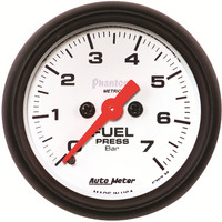 Auto Meter Gauge Phantom Fuel Pressure 2 1/16 in. 7BAR Digital Stepper Motor Each AMT-5763M