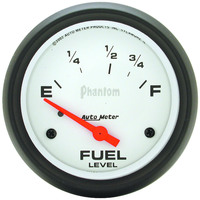 Auto Meter Gauge Phantom Fuel Level 2 5/8 in. 73-10 Ohms Electrical Analog Each AMT-5815