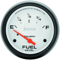 Auto Meter Gauge Phantom Fuel Level 2 5/8 in. 240-33 Ohms Electrical Analog Each AMT-5816
