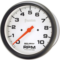 Auto Meter Gauge Phantom Tachometer 5 in. 0-10K RPM In-Dash Analog Each AMT-5898