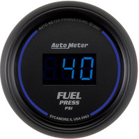 Auto Meter Gauge Cobalt Fuel Pressure 2 1/16 in. 100psi Digital Black Dial w/ Blue LED Digital Each AMT-6963