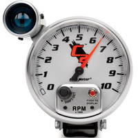 Auto Meter Gauge C2 Tachometer 5 in. 0-10K RPM Pedestal w/ EXT. Shift-Lite Analog Each AMT-7299