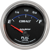 Auto Meter Gauge Cobalt Fuel Level 2 5/8 in. 0-90 Ohms Electrical Analog Each AMT-7914