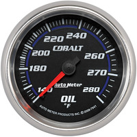 Auto Meter Gauge Cobalt Oil Temperature 2 5/8 in. 140-280 Degrees F Mechanical Each AMT-7941