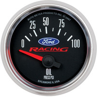 Auto Meter Gauge For Ford Racing Oil Pressure 2 1/16 in. 100psi Electrical Each AMT-880076