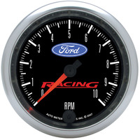 Auto Meter Gauge For Ford Racing Tachometer 3 3/8 in. 0-10K RPM In-Dash Analog Each AMT-880084