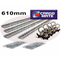 New 4 x Anchor Track Tie Down Rail System Aluminium Tracking Bike Utes Cargo 4WD