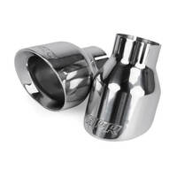 APR Tip Kit Double Wall Exhaust Tips 4in. in. Polished Set of 2 APR-TPK0001
