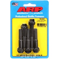 ARP Water Pump Bolt Kit Hex Head Black Oxide SB/BB Chev V8 With Long Water Pump ARP 130-3202