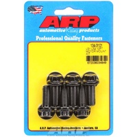 ARP Motor Mount Bolt Kit 12-Point Black Oxide fits GM LS Series Mount Bracket To Block 6-Pack ARP 134-3101