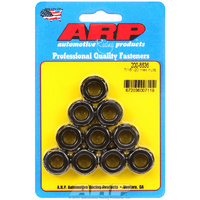 ARP Hex Nut With Flange Chrome Moly 7/16" UNF Thread x 11/16" Socket 10-Pack ARP 200-8636
