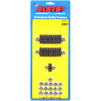ARP Oil Pan Stud Kit Hex Nut Black Oxide BB Chev V8 With 2-Piece Style Gasket ARP 235-1901