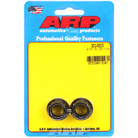 ARP 12-Point Nut Chrome Moly Black Oxide 9/16" UNF Thread 11/16" Socket 2-Pack ARP 300-8325
