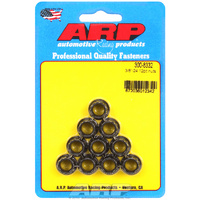 ARP 12-Point Nut Chrome Moly Black Oxide 3/8" UNF Thread 7/16" Socket 10-Pack ARP 300-8332