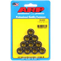 ARP 12-Point Nut Chrome Moly Black Oxide 7/16" UNF Thread 1/2" Socket 10-Pack ARP 300-8333