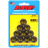 ARP 12-Point Nut Chrome Moly Black Oxide 1/2" UNF Thread 9/16" Socket 10-Pack ARP 300-8334