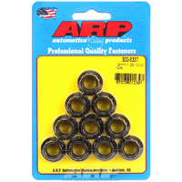 ARP 12-Point Nut Chrome Moly Black Oxide 12mm X 1.25 Thread 14mm Socket 10 Pack ARP 300-8337