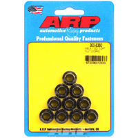 ARP 12-Point Nut Chrome Moly Black Oxide 8mm X 1.00 Thread 10mm Socket 10-Pack ARP 300-8360