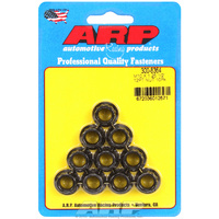 ARP 12-Point Nut Chrome Moly Black Oxide 10mm X 1.25 Thread 12mm Socket 10-Pack ARP 300-8364