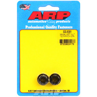 ARP 12-Point Nut Chrome Moly Black Oxide 3/8-24 Thread 1/2" Socket 2-Pack