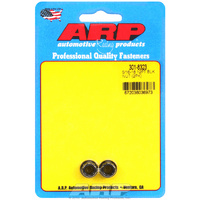 ARP 12-Point Nut Chrome Moly Black Oxide 5/16" UNC Thread 3/8" Socket 2-Pack