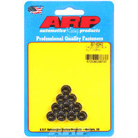 ARP 12-Point Nut Chrome Moly Black Oxide 1/4" UNC Thread 5/16" Socket 10-Pack ARP 301-8340