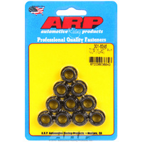 ARP 12-Point Nut Chrome Moly Black Oxide 7/16" UNC Thread 1/2" Socket 10-Pack ARP 301-8346