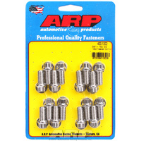ARP Exhaust Header Bolt Kit 12-Point S/S BB Chev V8 3/8" X .750" UHL 16 Pack ARP 400-1202