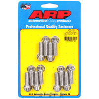 ARP Exhaust Header Bolt Kit 12-Point S/S SB Chev V8 3/8" X 1.000" UHL 12 Pack ARP 400-1211