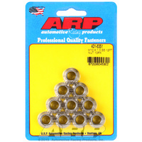 ARP 12-Point Nut Polished S/S 10mm X 1.00 Thread 12mm Socket 10-Pack 401-8351 ARP 401-8351