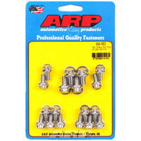 ARP Oil Pan Bolt Kit 12-Point Stainless Steel SB Chev V8 2-Piece Pan Gasket ARP 434-1801