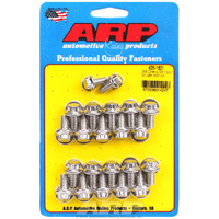 ARP Oil Pan Bolt Kit 12-Point Stainless Steel BB Chev V8 2-Piece Pan Gasket ARP 435-1801