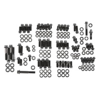 ARP Engine Accessory Bolt Kit 12-Point Black Oxide SB Chev 350-400 V8 w/ Headers ARP 534-9701