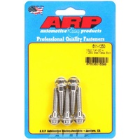 ARP 5-Pack Bolt Kit 12-Point Head S/S 1/4" UNC x 1.250" UHL 5/16" Socket Head ARP 611-1250