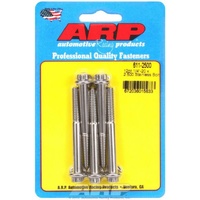 ARP 5-Pack Bolt Kit 12-Point Head S/S 1/4" UNC x 2.500" UHL 5/16" Socket Head ARP 611-2500