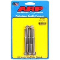 ARP 5-Pack Bolt Kit 12-Point Head S/S 1/4" UNC x 3.000" UHL 5/16" Socket Head ARP 611-3000