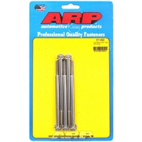 ARP 5-Pack Bolt Kit 12-Point Head S/S 1/4" UNC x 4.500" UHL 5/16" Socket Head ARP 611-4500