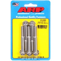 ARP 5-Pack Bolt Kit 12-Point Head S/S 5/16" UNC x 2.500" UHL 3/8" Socket Head ARP 612-2500