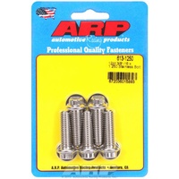 ARP 5-Pack Bolt Kit 12-Point Head S/S 3/8" UNC x 1.250" UHL 3/8" Socket Head ARP 613-1250